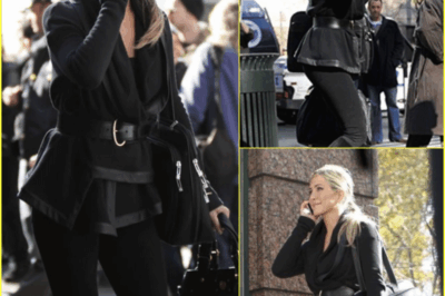 Jennifer Aniston made a surprise appearance with a dazed expression and an unresolved…