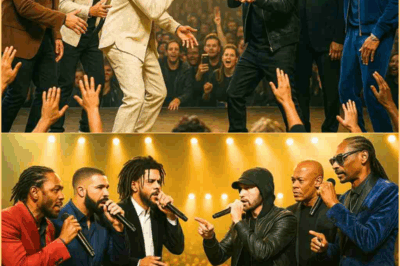 SHOCKING RAP BATTLE TWIST! Kendrick, Drake & J. Cole vs. Eminem, Dr. Dre & Snoop?
