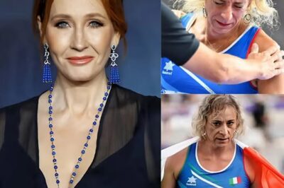 JK Rowling sparks controversy by calling transgender Paralympian Valentina Petrillo a ‘FRAUDER’ in defence of women’s sport.
